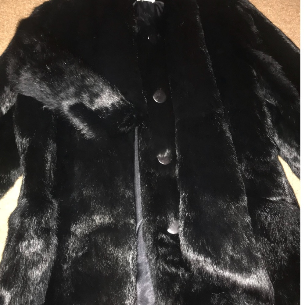 100% Rabbit fur Coat - Picture 3 of 6